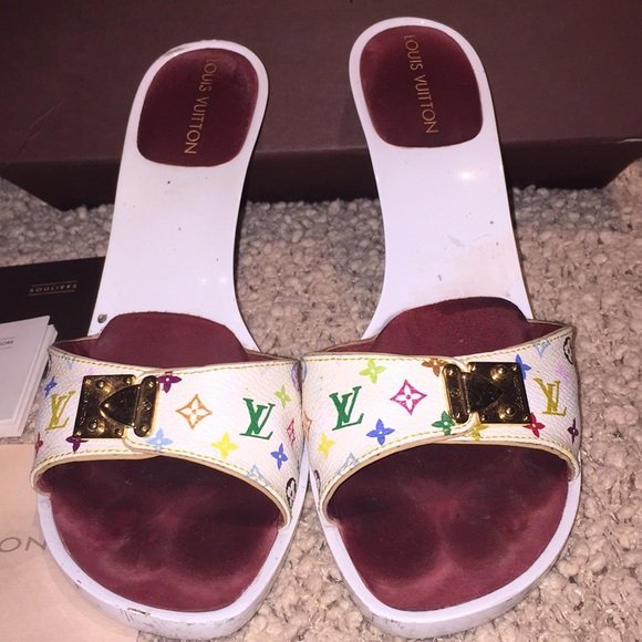 VINTAGE LOUIS VUITTON HEELS SZ41 - Picture 8 of 8